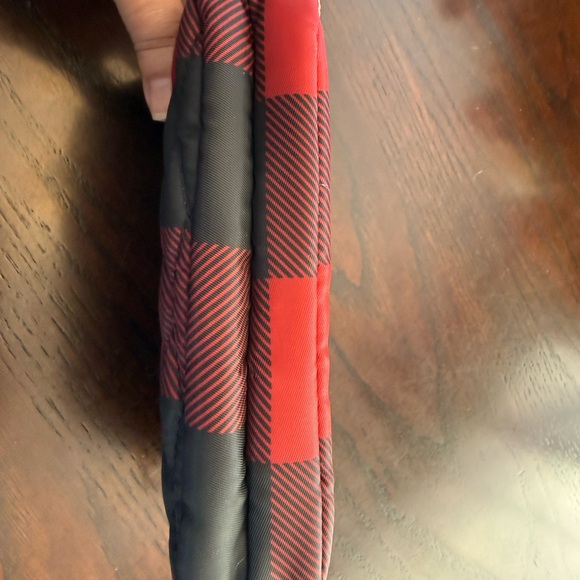 Lug Coupe Red and black check crossbody, shoulder or belt bag - Picture 7 of 11